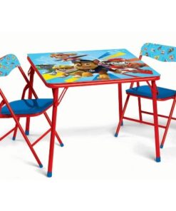 Nickelodeon Paw Patrol Kids Erasable Activity Table With 2 Chairs