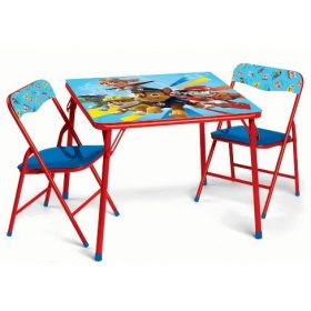 Nickelodeon Paw Patrol Kids Erasable Activity Table With 2 Chairs