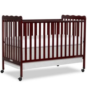 Dream On Me, Carson Classic 3 in 1 Convertible Baby Crib - Cherry