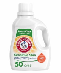 Arm & Hammer Hypoallergenic Free & Clear Sensitive Skin Liquid Laundry Detergent - 50 Loads
