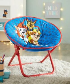 Nickelodeon's Paw Patrol 19" Toddler Mini Saucer Kids Chair Blue