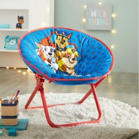 Nickelodeon's Paw Patrol 19" Toddler Mini Saucer Kids Chair Blue