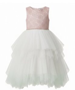 American Princess Girls Rose Embellished Special Occasion Dress