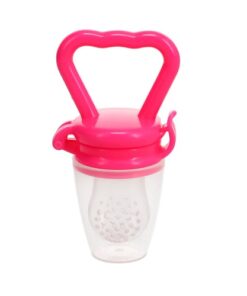 Angel Of Mine Baby Fruit Feeder Teether Pacifier - Pink