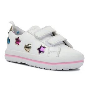 Wonder Nation Baby Casual Court Sneakers - White Shoe