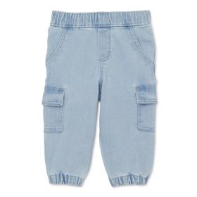 Garanimals Baby Boys Woven Jeans Joggers - Light Blue