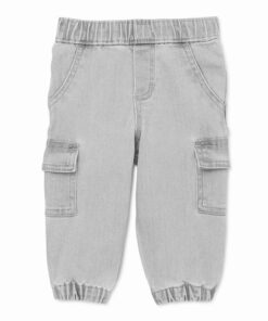 Garanimals Baby Boys Woven Jeans Joggers - Grey