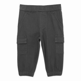 Garanimals Baby Boys Woven Solid Joggers - Grey