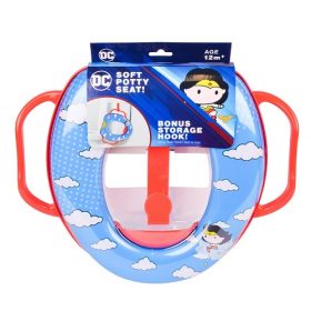 DC Comics Wonder Woman Soft Potty Training Seat With Storage Hook