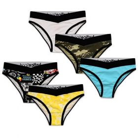 Justice Girls Bikini 5-Pack Underwear Pant