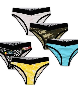 Justice Girls Bikini 5-Pack Underwear Pant