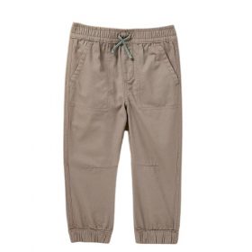 Garanimals Baby and Toddler Boys Woven Joggers - Greyish Brown