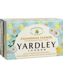 Yardley London Chamomile with Shea Butter Nourishing Baby Bath Bar Soap - 113g