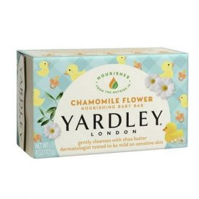Yardley London Chamomile with Shea Butter Nourishing Baby Bath Bar Soap - 113g