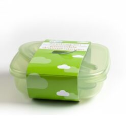 Angel Of Mine BPA Free Baby Food Bowl With Spoon And Lid - Green