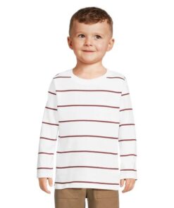Garanimals Toddler Boys Long Sleeve T-shirt Top - Striped
