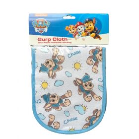 Nickelodeon Paw Patrol Chase Baby Burp Cloth With Water Resistant Back