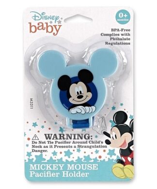 Disney Mickey Mouse Baby Pacifier Holder Clip