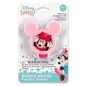 Disney Minnie Mouse Baby Pacifier Holder Clip
