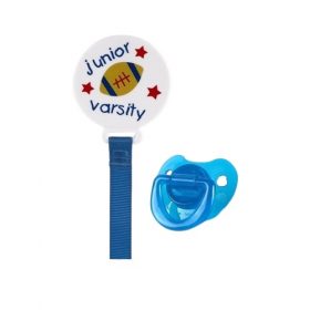 Baby King Baby Pacifier And Holder Clip - Junior