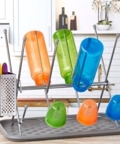 Parent's Choice Stainless Steel Baby Feeding Bottle Drying Rack