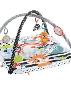 Fisher-Price 3-in-1 Music, Glow and Grow Gym Activity Play Mat