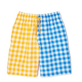 Wonder Nation Boys Quick Dry Swimming Trunk Shorts - Multicolor