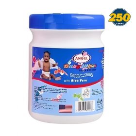 Little Angel Baby Wipes Thick & Fluffy With Aloe Vera 250 Count