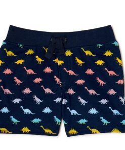 Garanimals Baby Boy French Terry Print Shorts - Dino