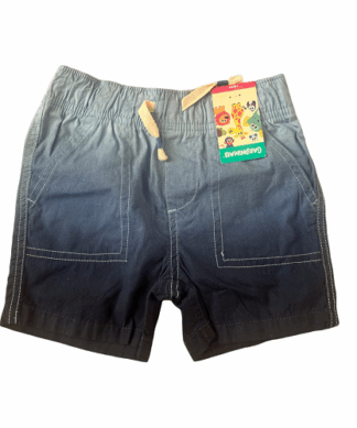 Garanimals Baby Boy Dip Dye Poplin Shorts - B.Blue