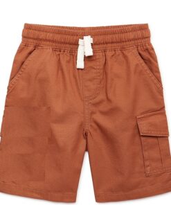 365 Kids Boys Solid Woven Shorts -  B.Brown