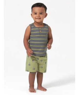Gerber Modern Moment Baby Boy Tank Top & Shorts Set