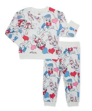 Nickelodeon Paw Patrol Toddler Boys Long Sleeve Shirt & Shorts