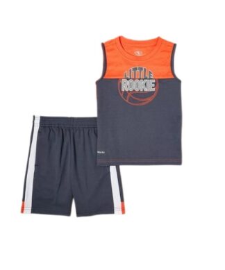 Athletic Works Baby Boys Jersey Tank and Shorts Set - Rookie