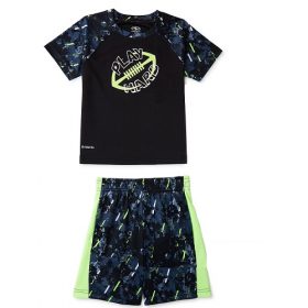 Athletic Works Baby Boys Jersey Raglan and Shorts Set