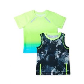 Athletic Works Baby Boys Tank and T-Shirts Set