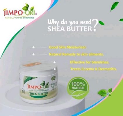 Jimpo-Ori Natural Shea Butter Early Age Skincare Cream