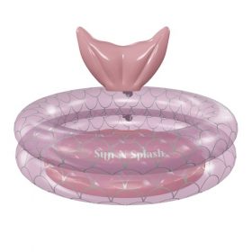 Sun & Splash Mermaid Inflatable Pool - Pink