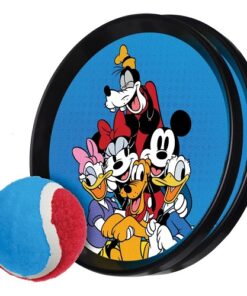 Disney Mickey Mouse Touch & Catch Game, Grip Paddles For Outdoor Games