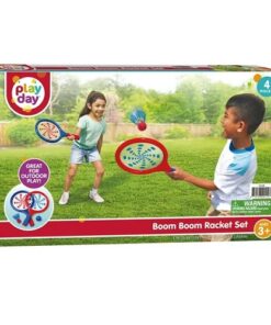 Play Day Beam Racket Game Red & Blue , 4 Pcs Outdoor Toy Set