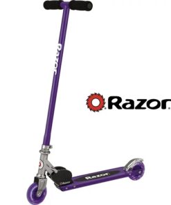 Razor S Folding Kicks Scooter With Light Up Wheels - Purple