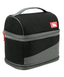Artic Zone Expandable Lunch Box With Ice Pack - Black