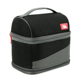 Artic Zone Expandable Lunch Box With Ice Pack - Black