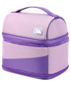 Artic Zone Expandable Lunch Box With Ice Pack - Purple
