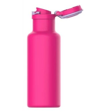 Your Zone 14 Fl.oz Stainless Steel Bottle With Chug Lid - Pink