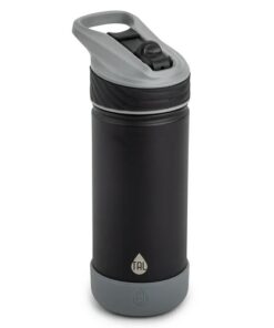 TAL Stainless Steel Rangler Straw Kids Water Bottle 18oz - Black