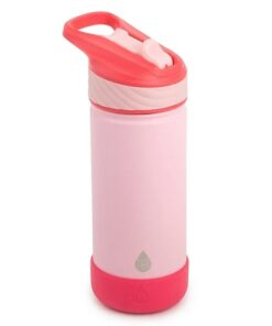 TAL Stainless Steel Rangler Straw Kids Water Bottle 18oz - Pink