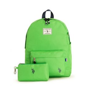 U.S Polo Assn Adult 16 Inches Water Resistant & Detachable Pouch - Green