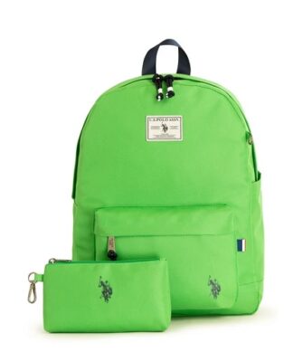U.S Polo Assn Adult 16 Inches Water Resistant & Detachable Pouch - Green