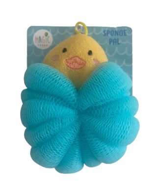 Magic Years Baby & Kids Bathing Sponge Pal - Ducky Blue
